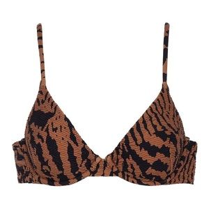 Tigre Micro Scrunch Dainty Bikini Top